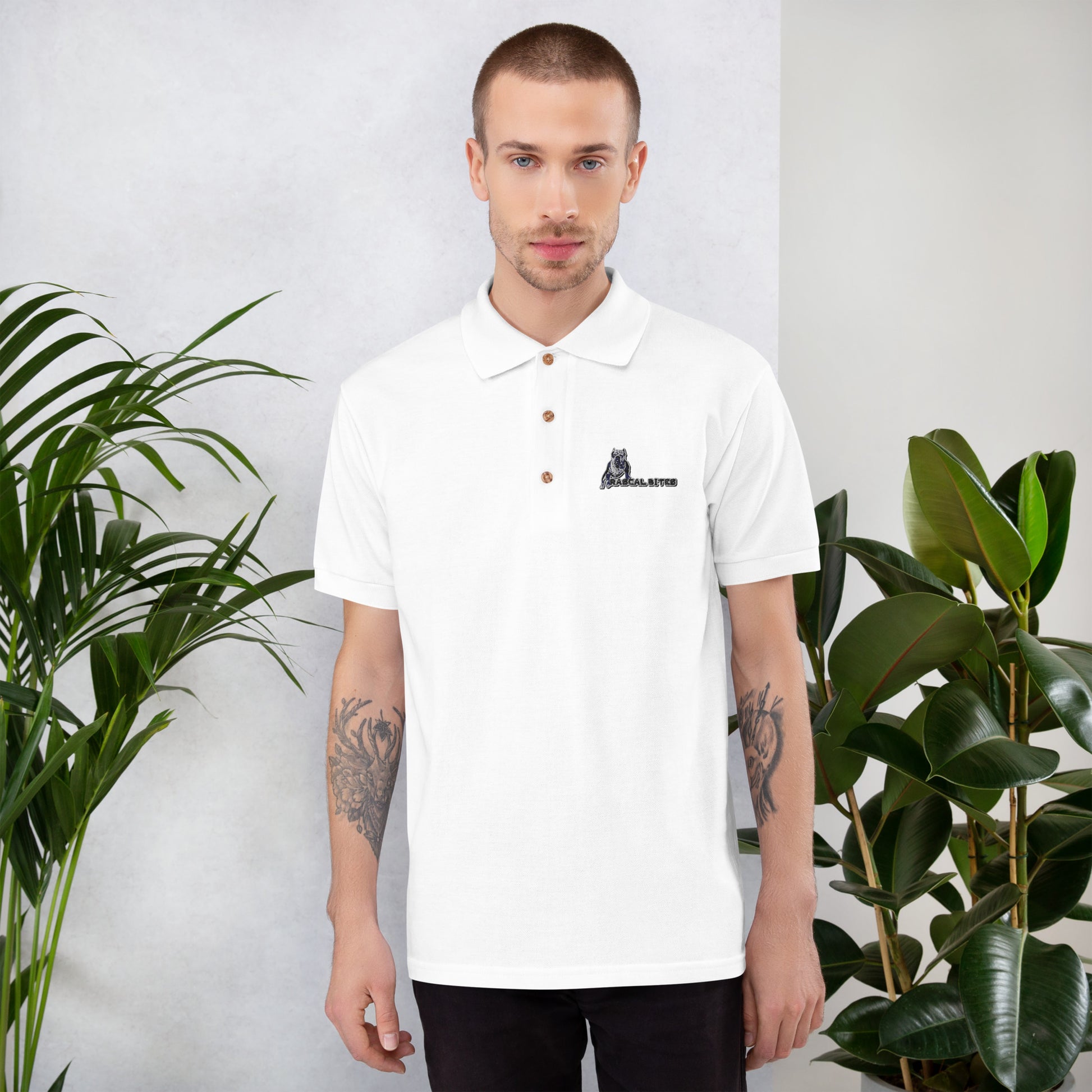 Mens Embroidered Ten Classic T-Shirt